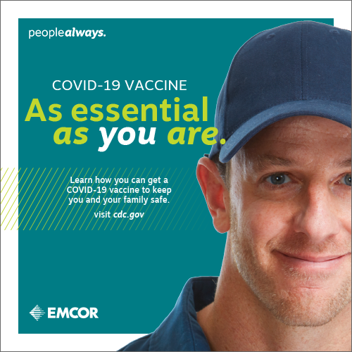 Vaccine Posters :: EMCOR Group, Inc. | Mechanical & Electrical ...